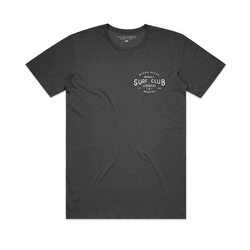 Dodgers & Weavers 100% Cotton Tee (Black) - The Gentleman's Surf Club