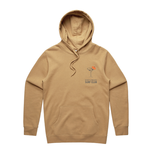 Etiquette 100% Premium Cotton Hoodie (Tan) - The Gentleman's Surf Club