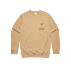 Etiquette 100% Premium Cotton Jumper (Tan) - The Gentleman's Surf Club