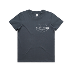 Dodgers & Weavers 100% Combed Cotton Kids' Tee (Petrol Blue) - The Gentleman's Surf Club