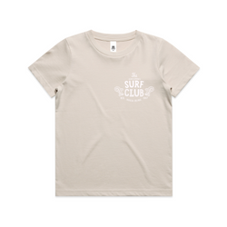 Paisley 100% Combed Cotton Kids' Tee (Bone) - The Gentleman's Surf Club