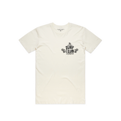 Mind Surfer 100% Cotton Tee (Off-White) - The Gentleman's Surf Club