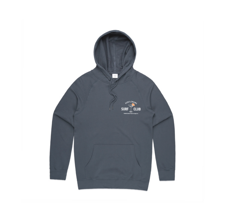 Promoters 100% Premuim Cotton Hoodie (Navy) - The Gentleman's Surf Club