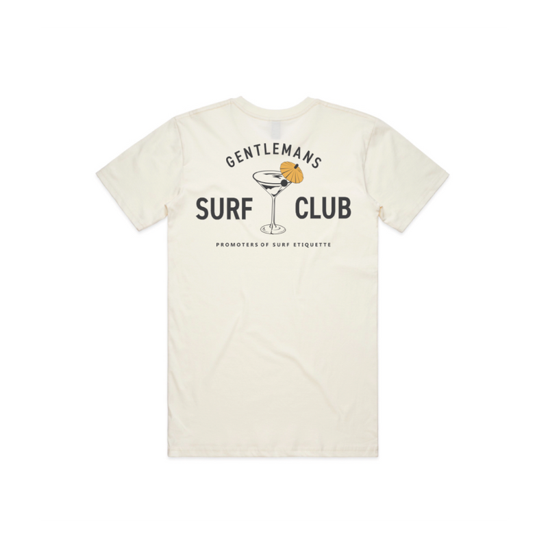 Promoters 100% Cotton Tee (White) - The Gentleman's Surf Club