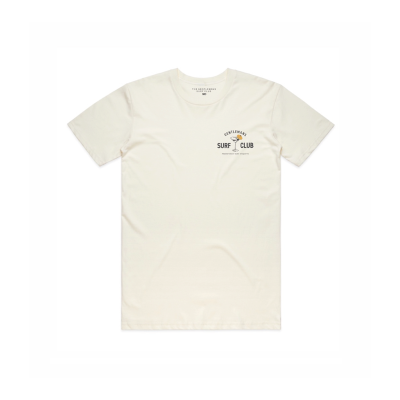 Promoters 100% Cotton Tee (White) - The Gentleman's Surf Club