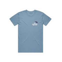 Stay Classy 100% Cotton Tee (Blue) - The Gentleman's Surf Club