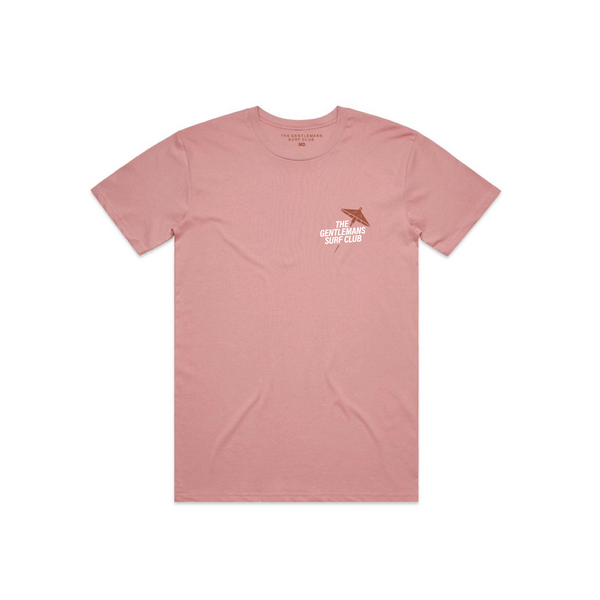 Stay Classy 100% Cotton Tee (Rose) - The Gentleman's Surf Club